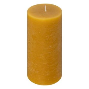 VELA REDONDA RUSTICA AMARILLA