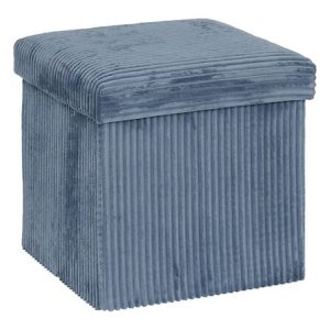 PUF PLEGABLE ARUM DE PANA AZUL TINTA