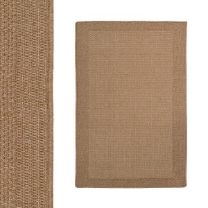 Alfombra de Polipropileno Beige para Exterior 120x180 cm