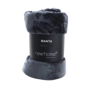 MANTA GRIS OSCURO